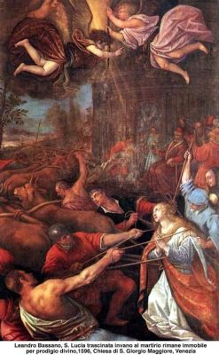 Le Martyre de Sainte Lucie! Une œuvre de Nicola Pisano qui transcende la douleur physique