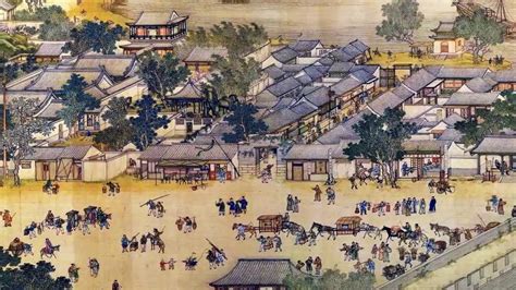 Along the River During the Qingming Festival! A Masterpiece Capturing Ephemeral Beauty and Bustling Everyday Life